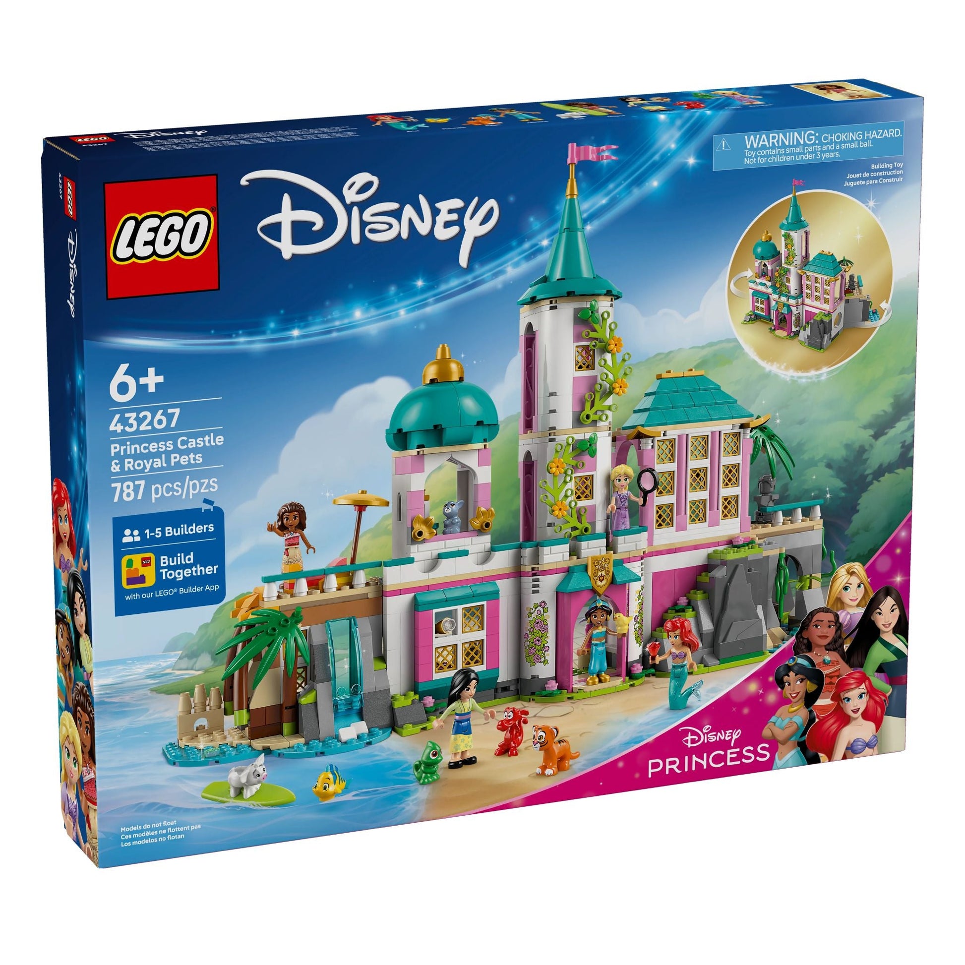 LEGO Disney Princess Princess Castle & Royal Pets - Trading Card Market