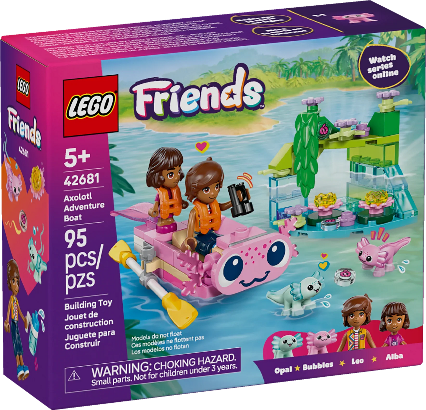 LEGO Friends Axolotl Adventure Boat - Trading Card Market