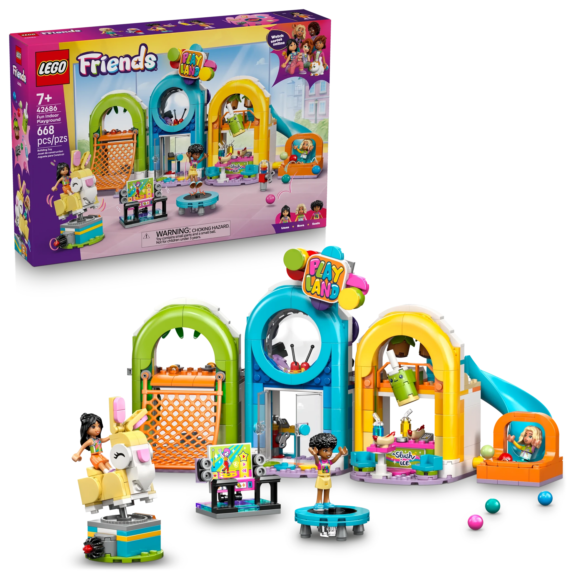 LEGO Friends Fun Indoor Playground - Trading Card Market