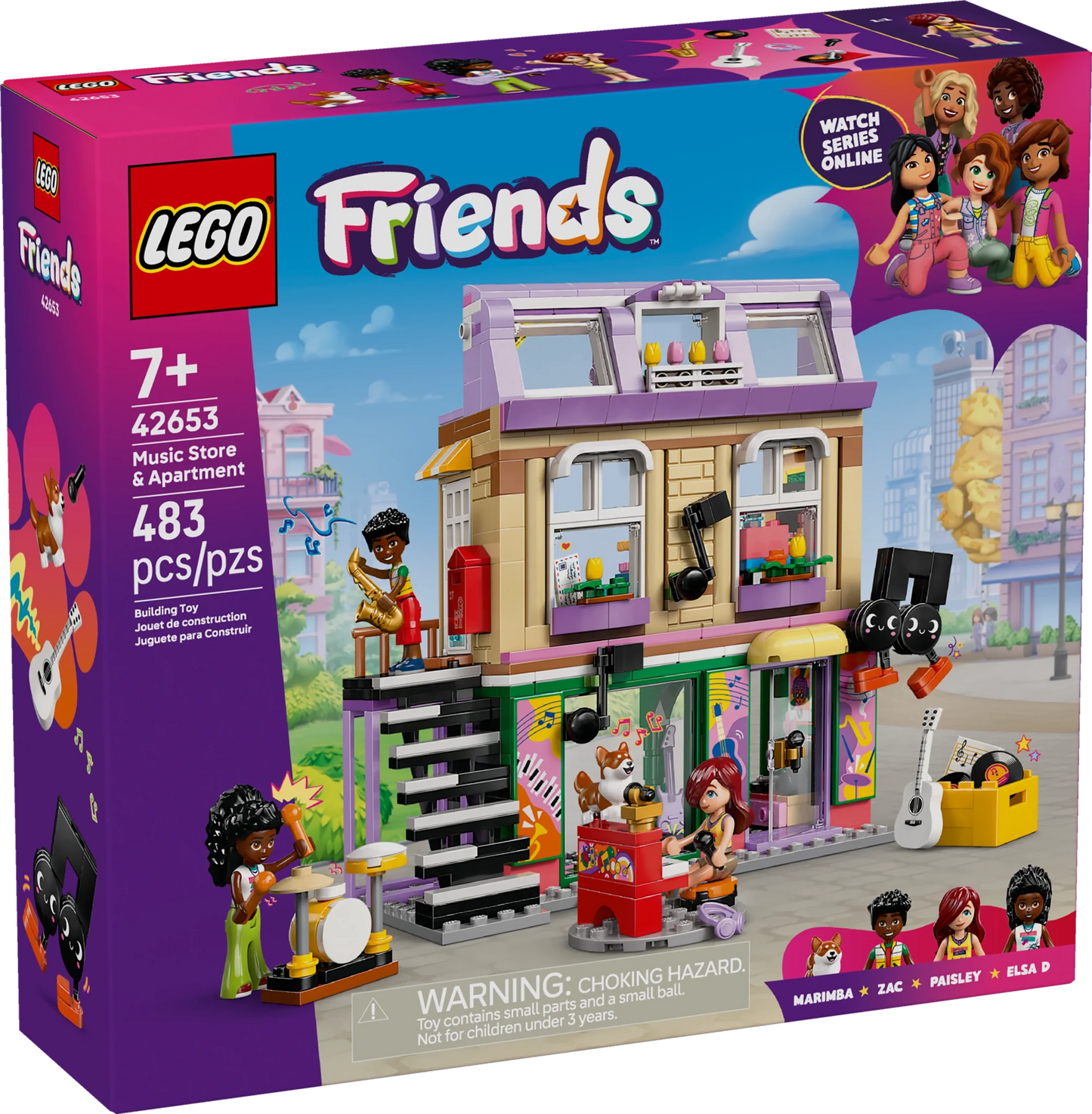 LEGO Friends Music Store & Apartment - Trading Card Market