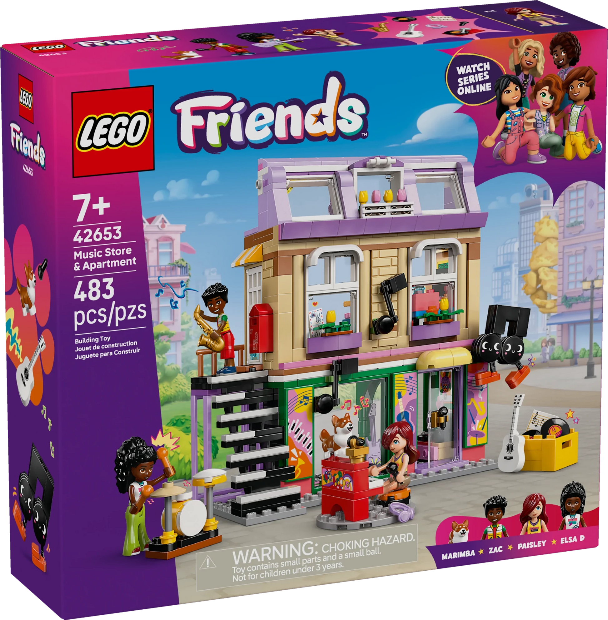 LEGO Friends Music Store & Apartment - Trading Card Market