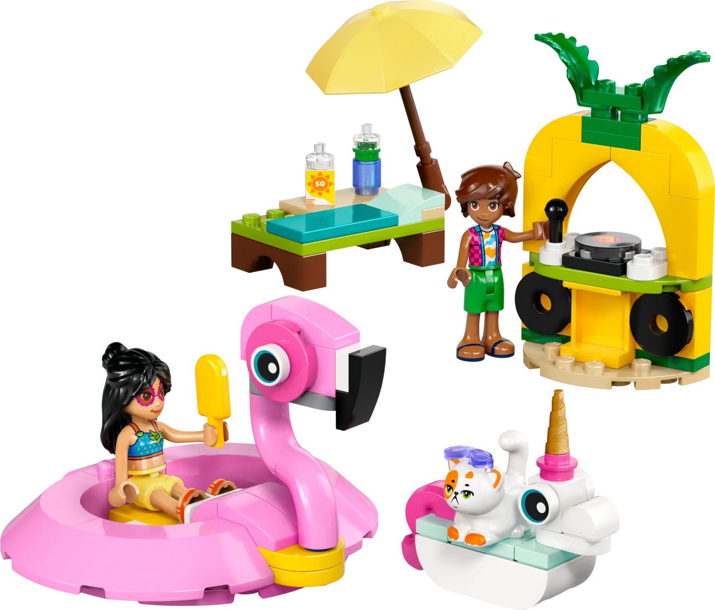 LEGO Friends Unicorn & Flamingo Pool Party - Trading Card Market