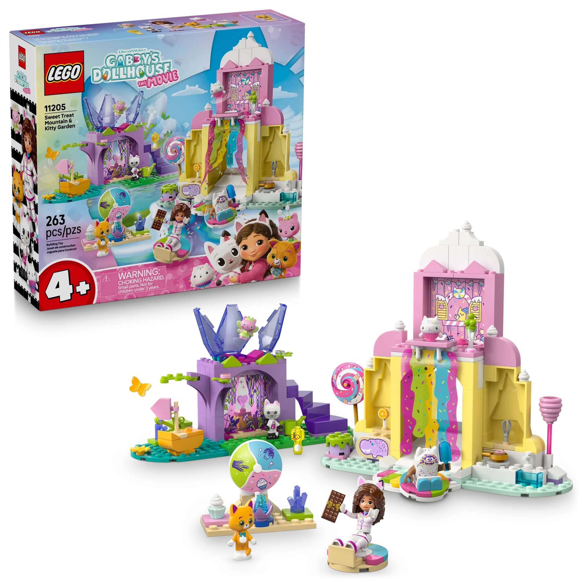 LEGO Gabby's Dollhouse Sweet Treat Mountain & Kitty Garden - Trading Card Market