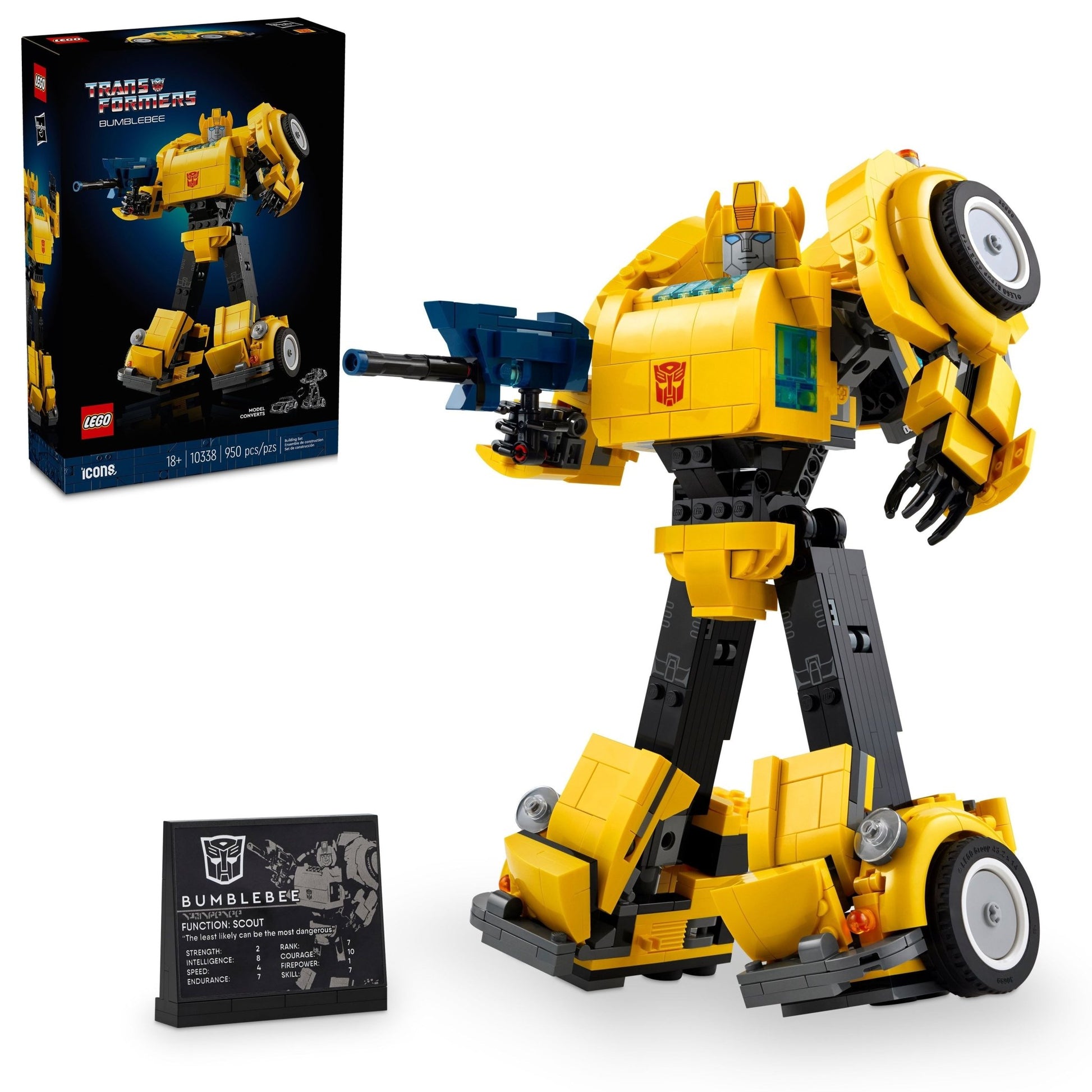 LEGO Icons Bumblebee - Trading Card Market