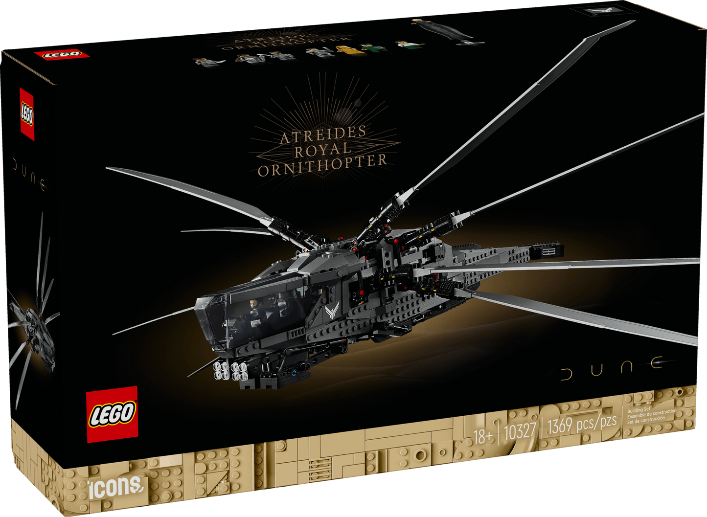 LEGO Icons Dune Atreides Royal Ornithopter - Trading Card Market