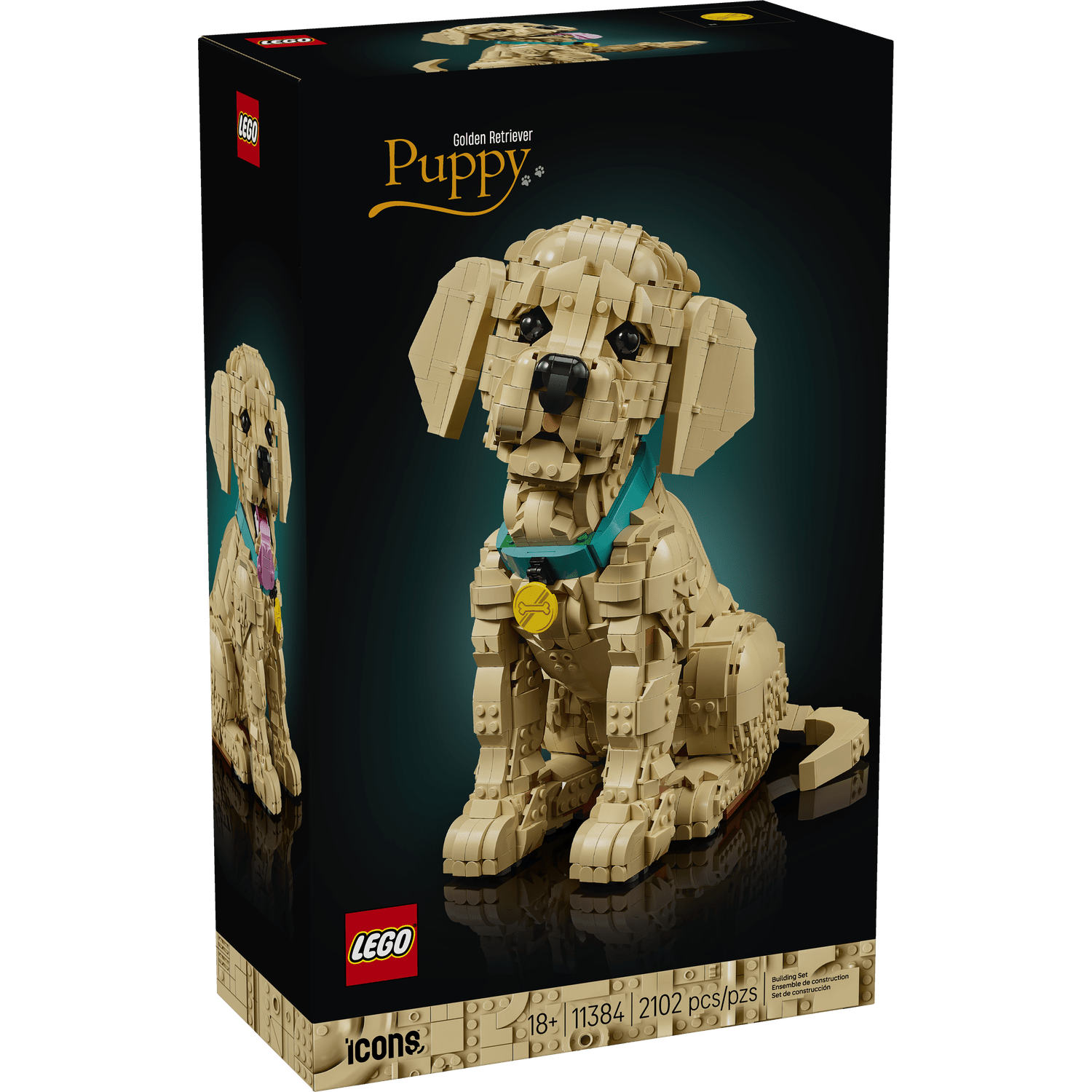 LEGO Icons Golden Retriever Puppy - Trading Card Market