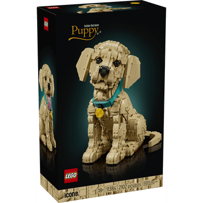 LEGO Icons Golden Retriever Puppy - Trading Card Market