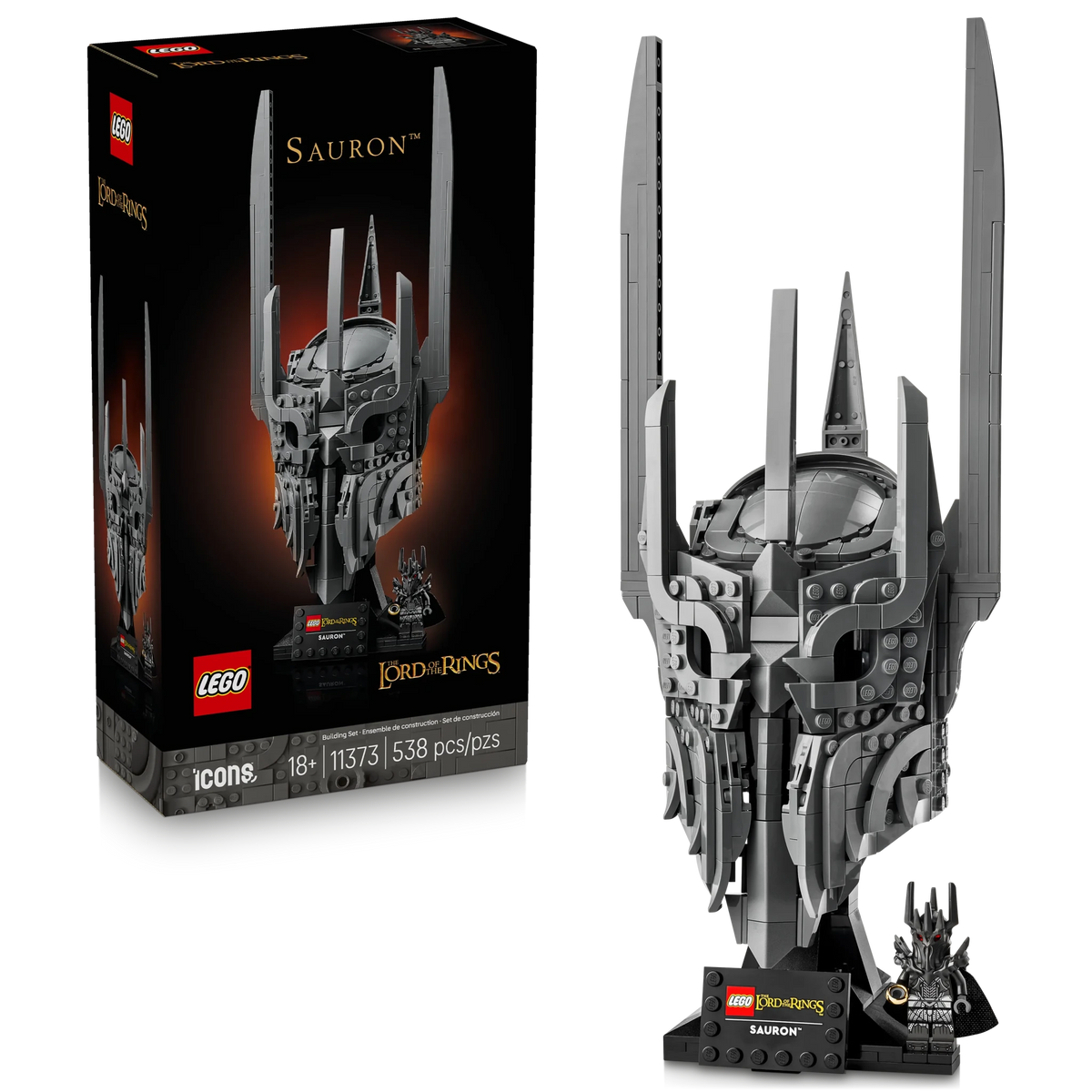 LEGO Icons The Lord of the Rings: Sauron's Helmet - Trading Card Market