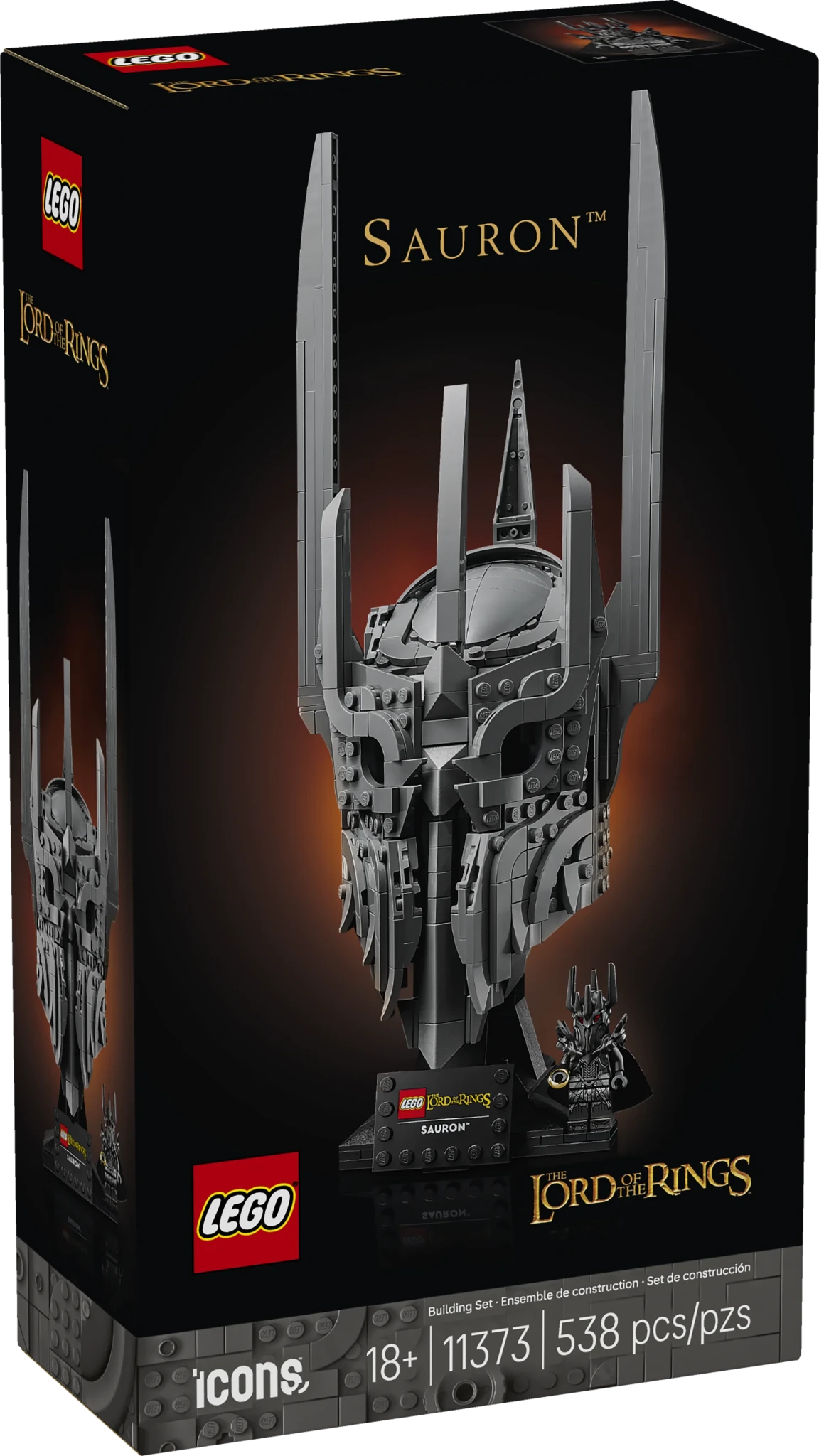 LEGO Icons The Lord of the Rings: Sauron's Helmet - Trading Card Market