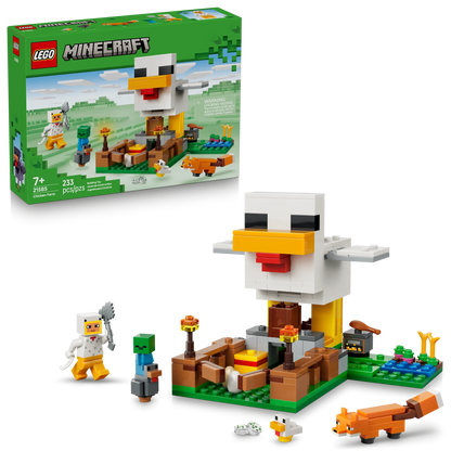 LEGO Minecraft Chicken Farm - Trading Card Market