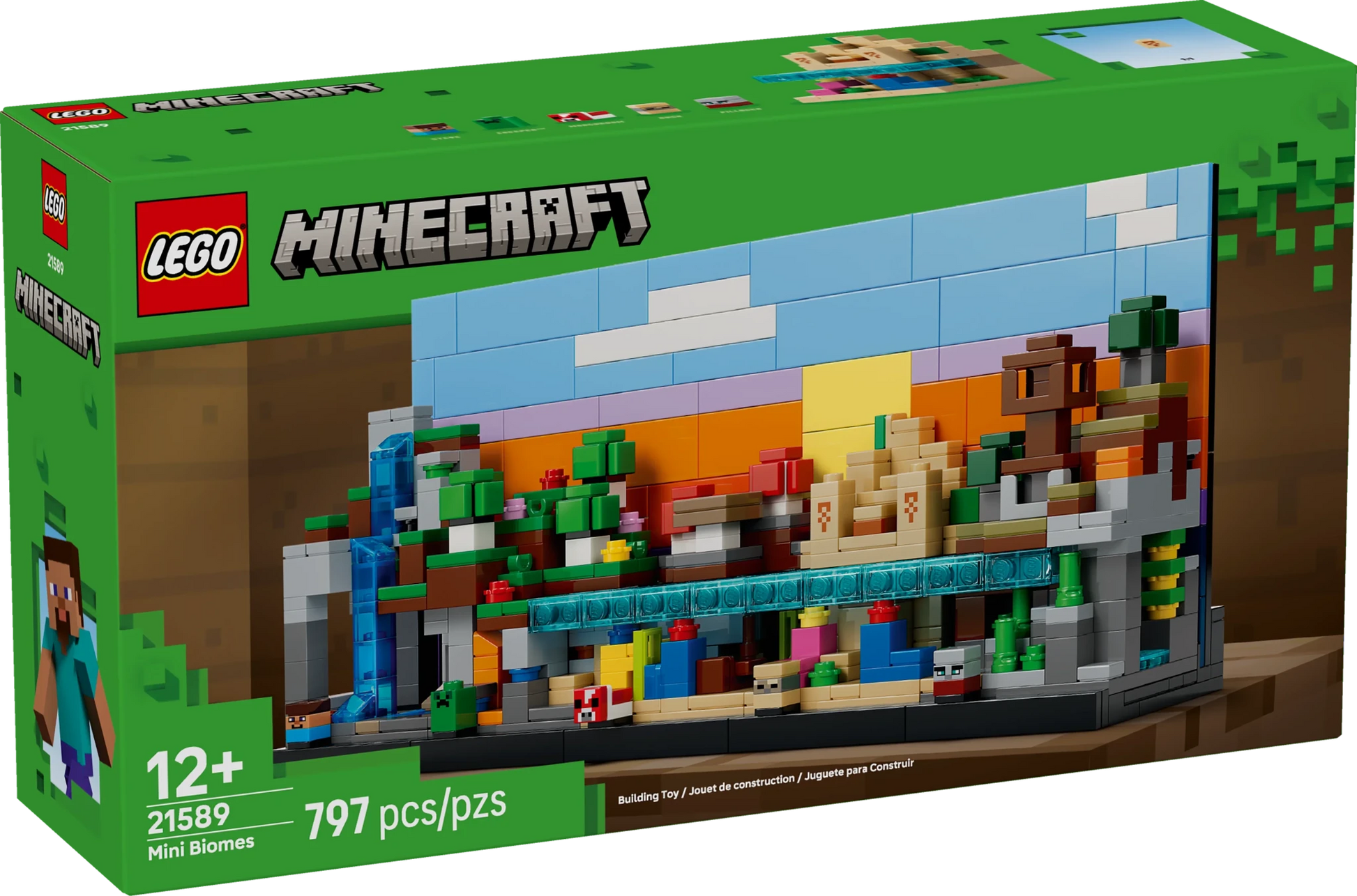LEGO Minecraft Mini Biomes - Trading Card Market