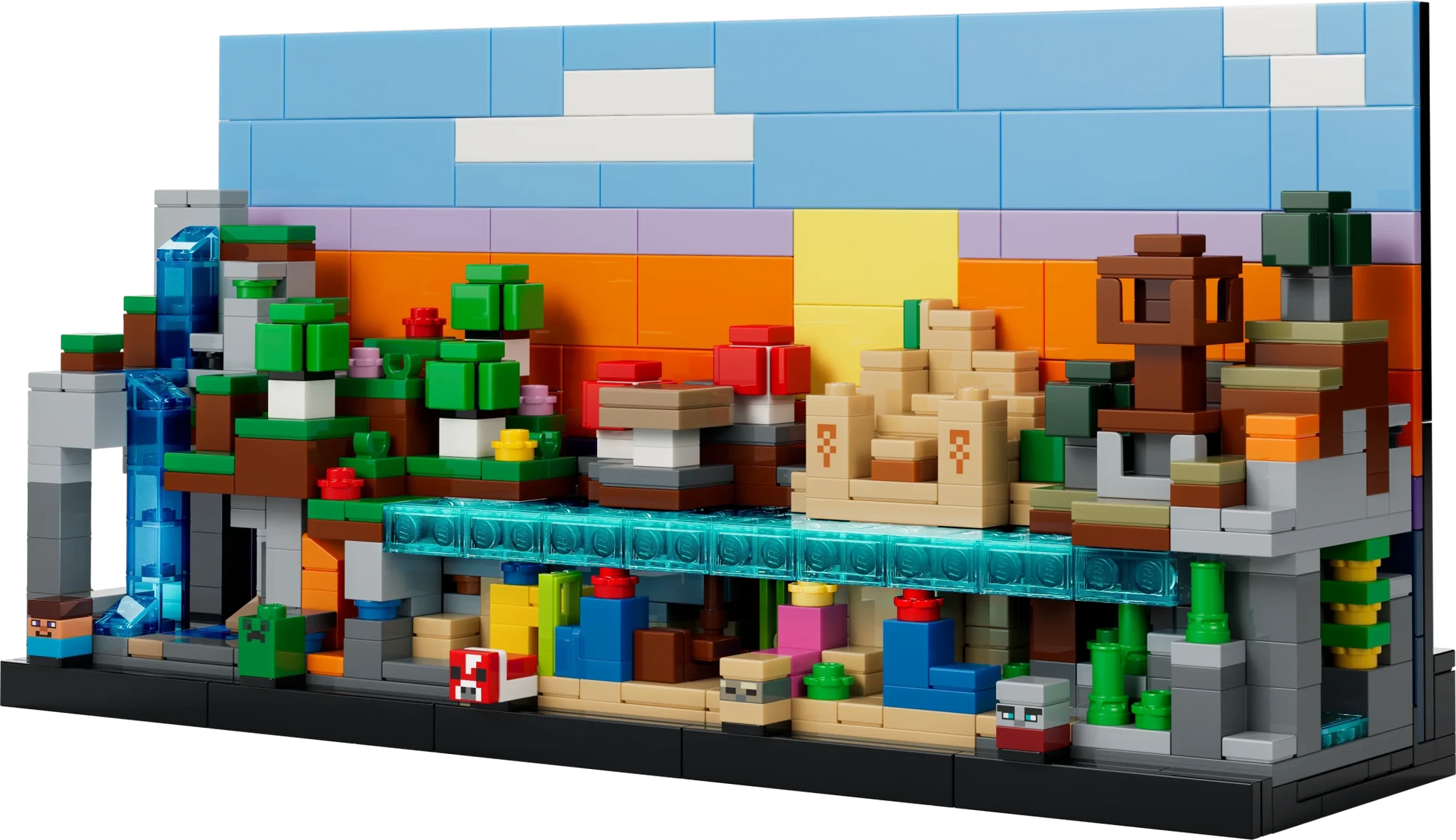 LEGO Minecraft Mini Biomes - Trading Card Market