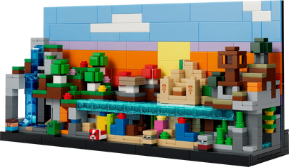 LEGO Minecraft Mini Biomes - Trading Card Market