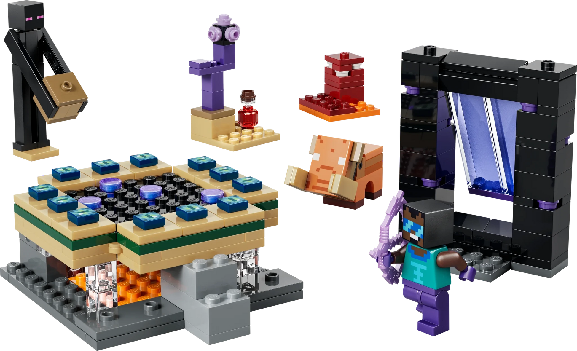 LEGO Minecraft Nether & End Portal Journey - Trading Card Market