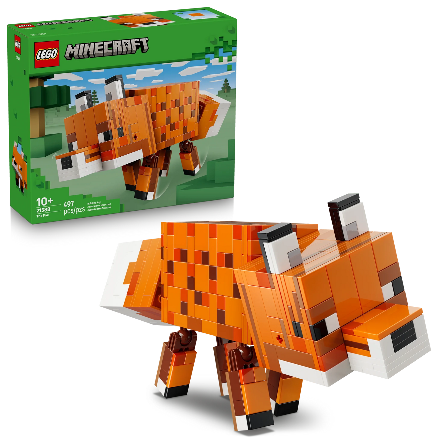 LEGO Minecraft The Fox - Trading Card Market