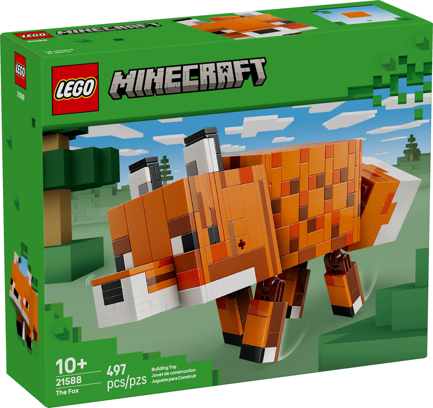 LEGO Minecraft The Fox - Trading Card Market