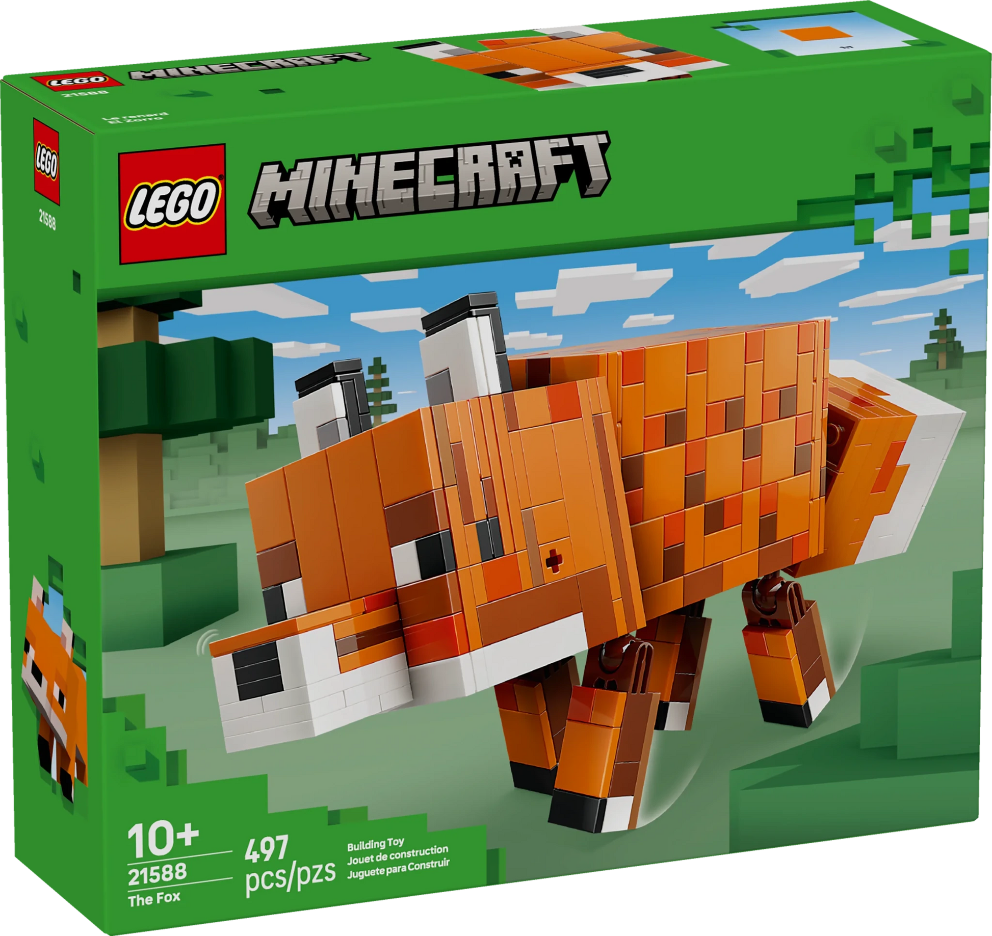 LEGO Minecraft The Fox - Trading Card Market