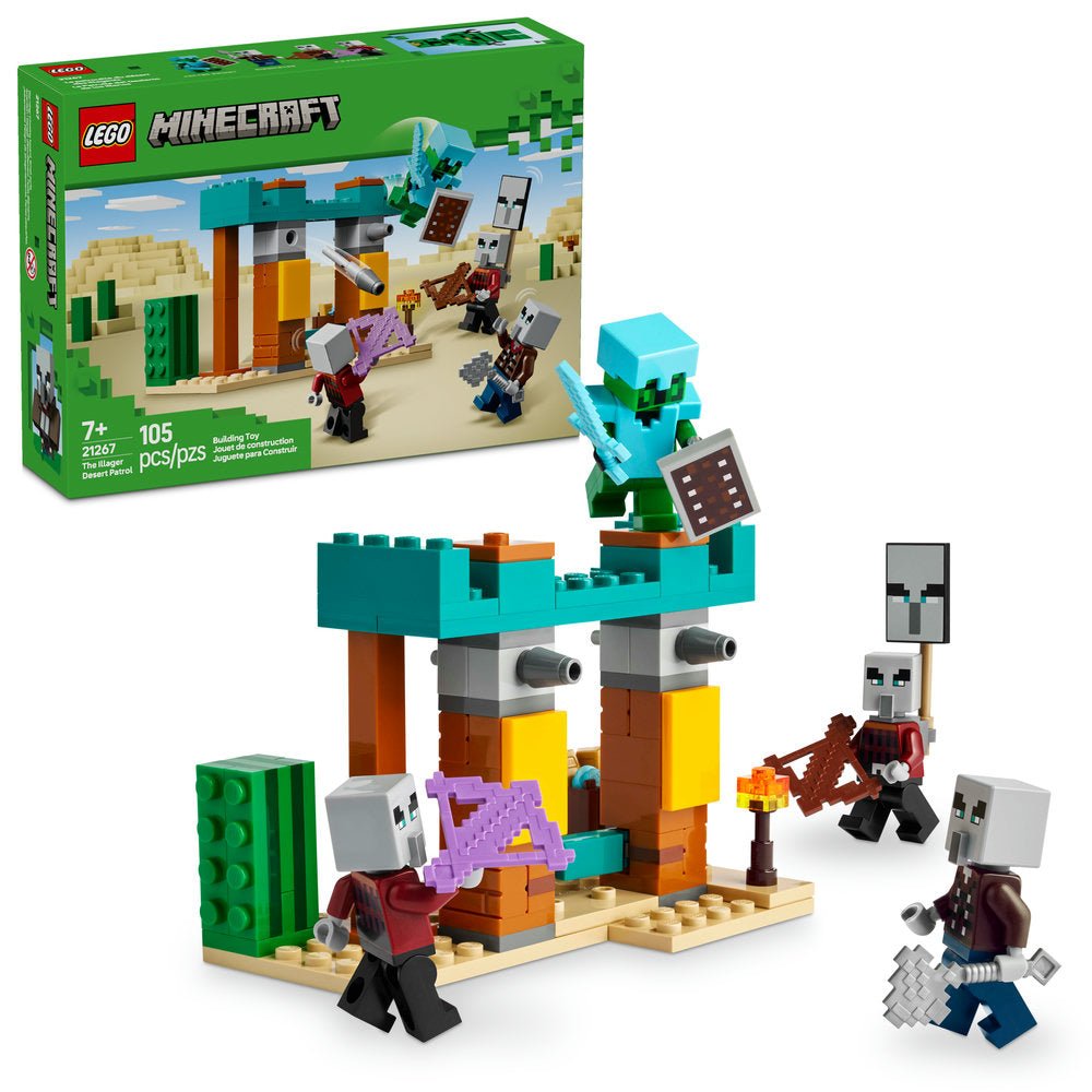 LEGO Minecraft The Illager Desert Patrol - Trading Card Market