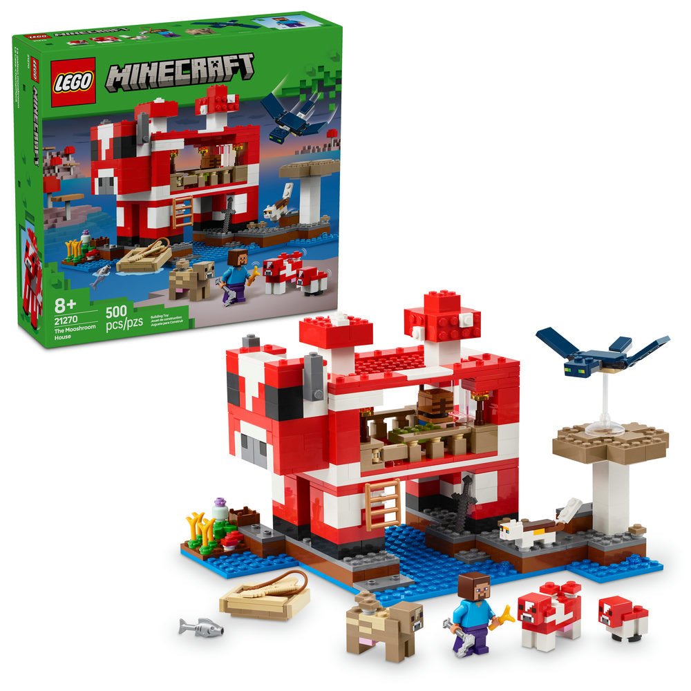 LEGO Minecraft The Mooshroom House - Trading Card Market