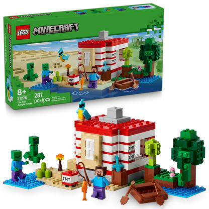 LEGO Minecraft The TNT Jungle House - Trading Card Market
