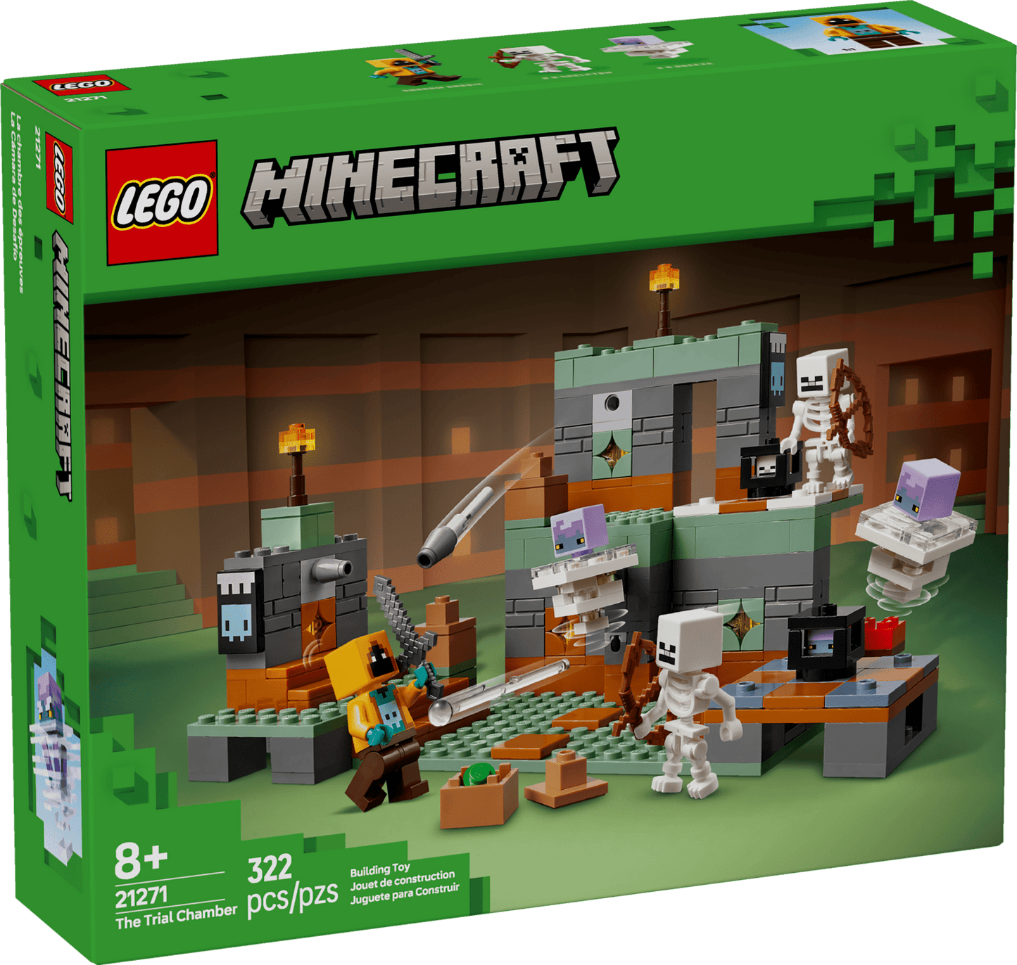 LEGO Minecraft The Trial Chamber - Trading Card Market