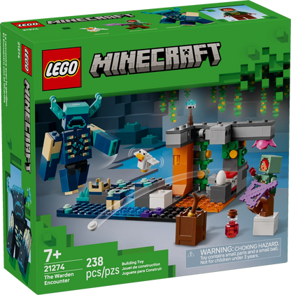 LEGO Minecraft The Warden Encounter - Trading Card Market