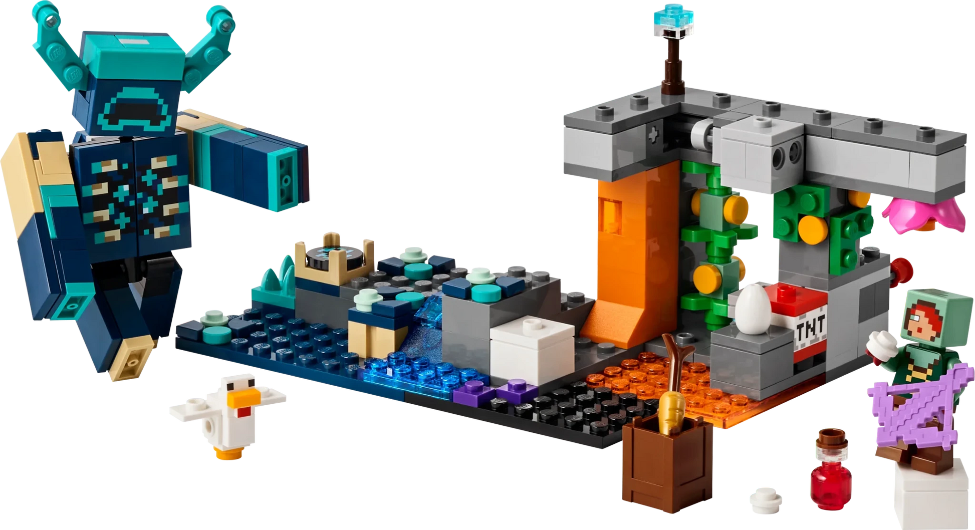LEGO Minecraft The Warden Encounter - Trading Card Market