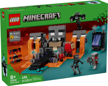 LEGO Minecraft Wither Battle - Trading Card Market