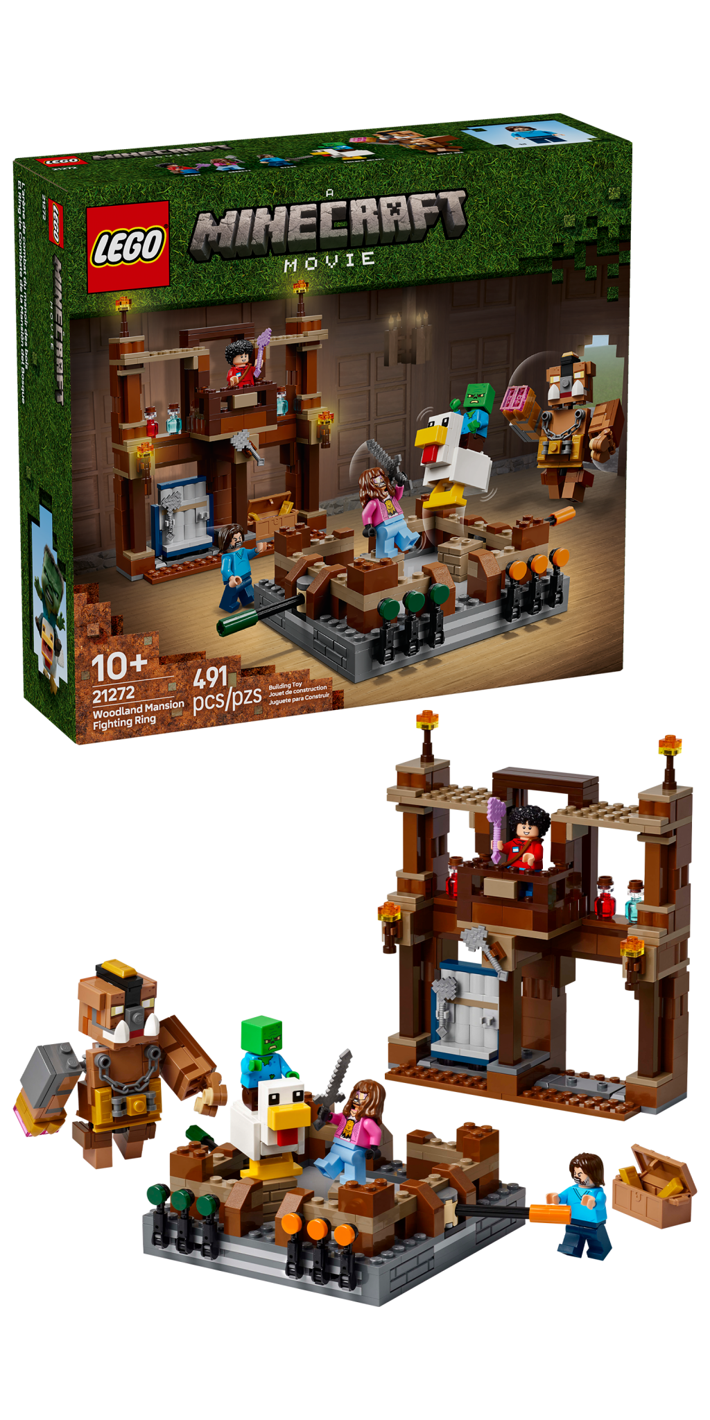 LEGO Minecraft Woodland Mansion Fighting Ring - Trading Card Market