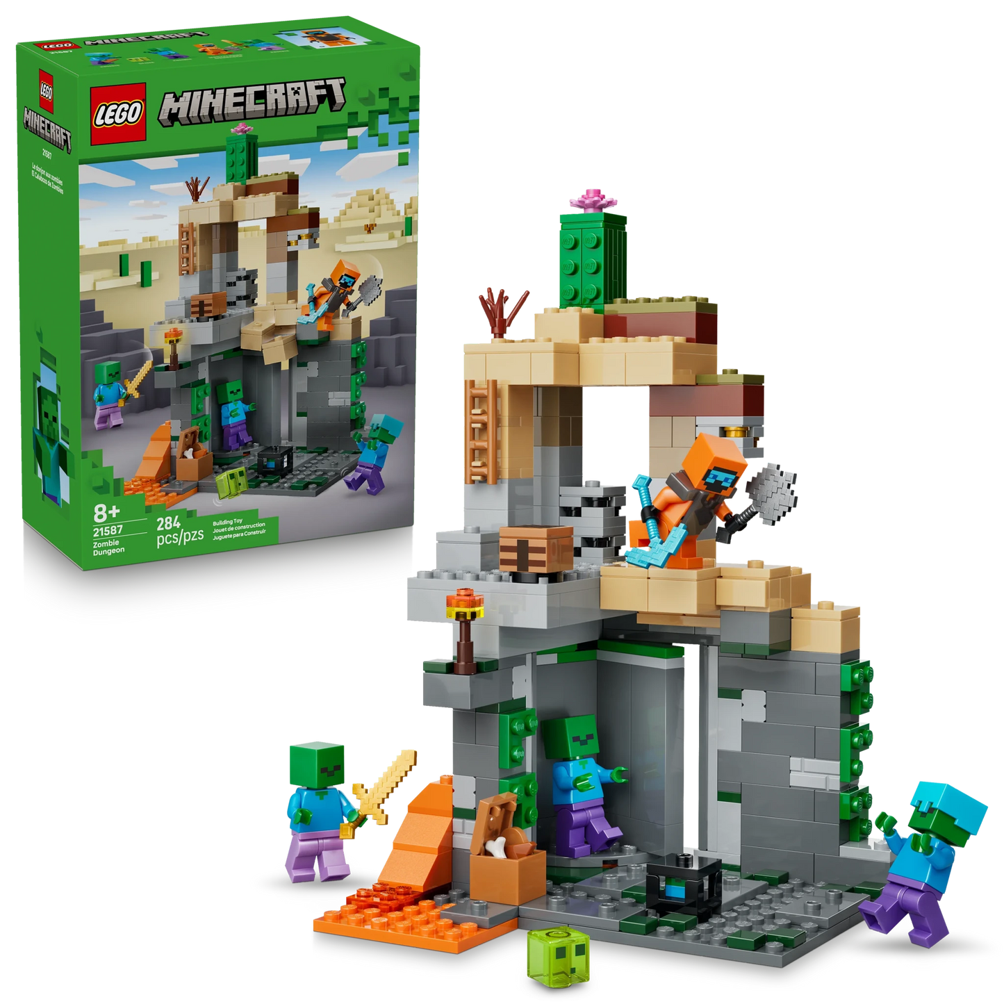 LEGO Minecraft Zombie Dungeon - Trading Card Market