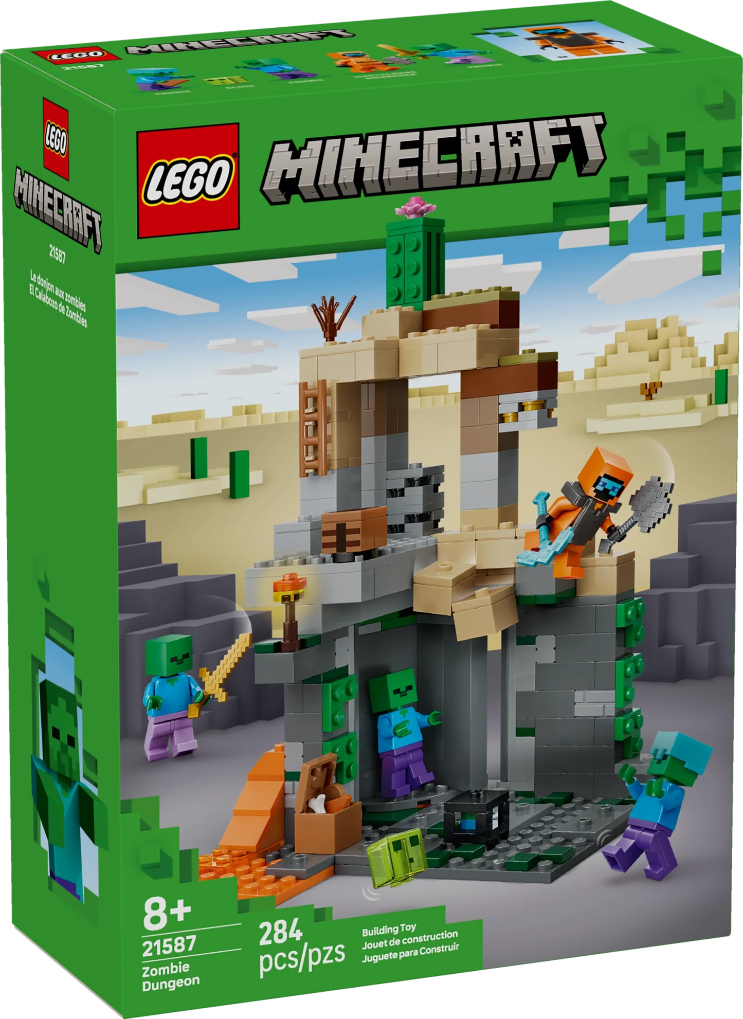 LEGO Minecraft Zombie Dungeon - Trading Card Market