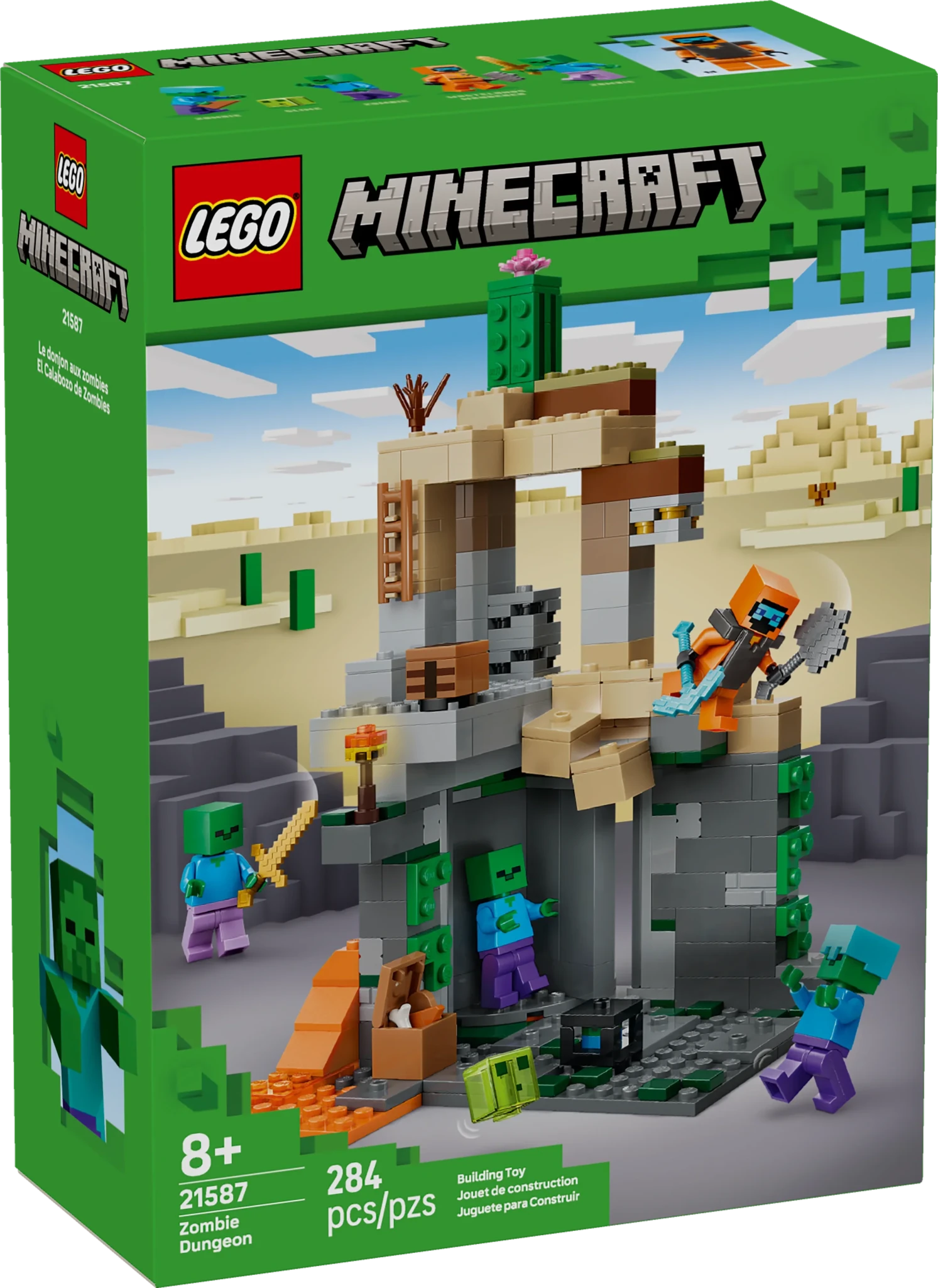 LEGO Minecraft Zombie Dungeon - Trading Card Market