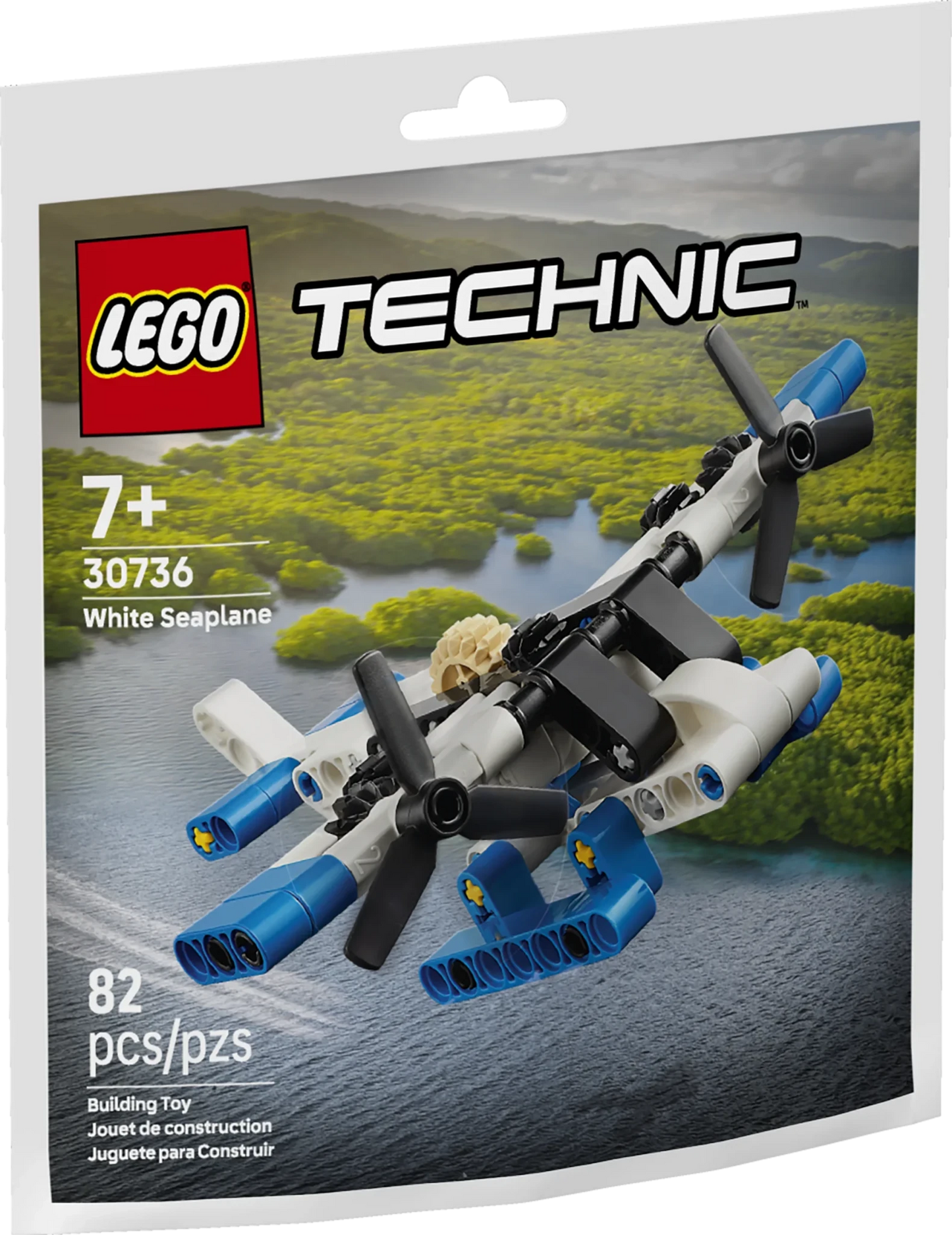 LEGO Mini - Builds White Seaplane - Trading Card Market
