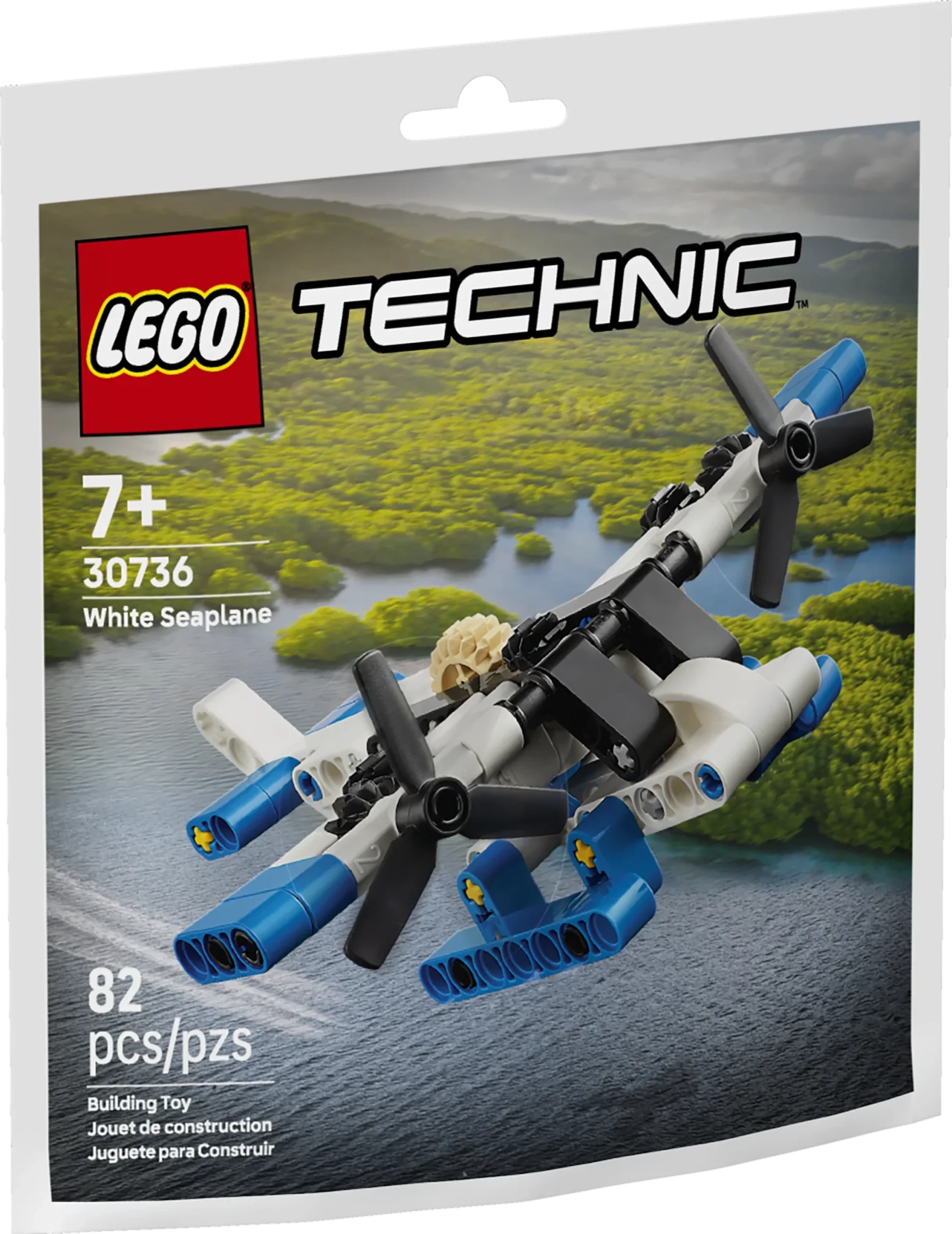 LEGO Mini - Builds White Seaplane - Trading Card Market
