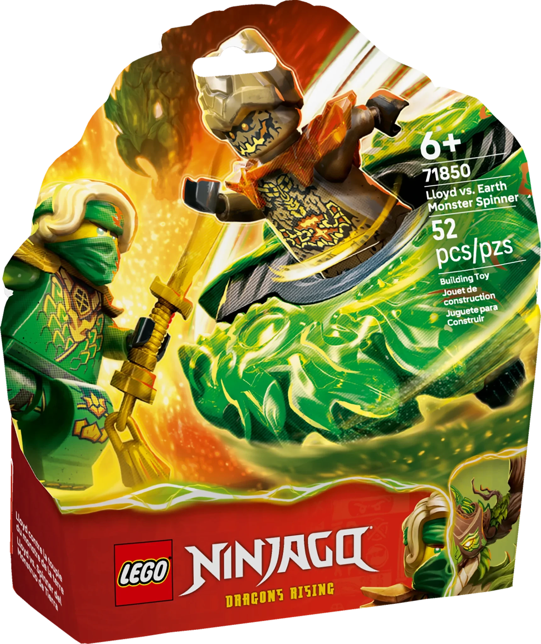 LEGO Ninjago Lloyd vs. Elemental Monster Spinner - Trading Card Market