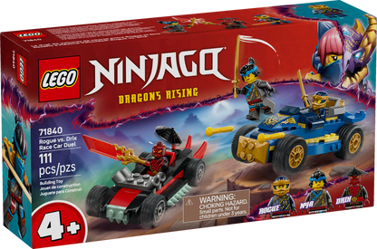 LEGO® Ninjago Rogue vs. Drix Race Car Duel