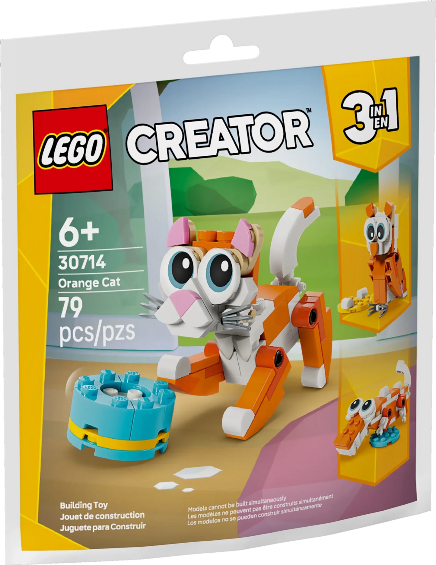 LEGO Recruitment Bags Orange Cat - Trading Card Market