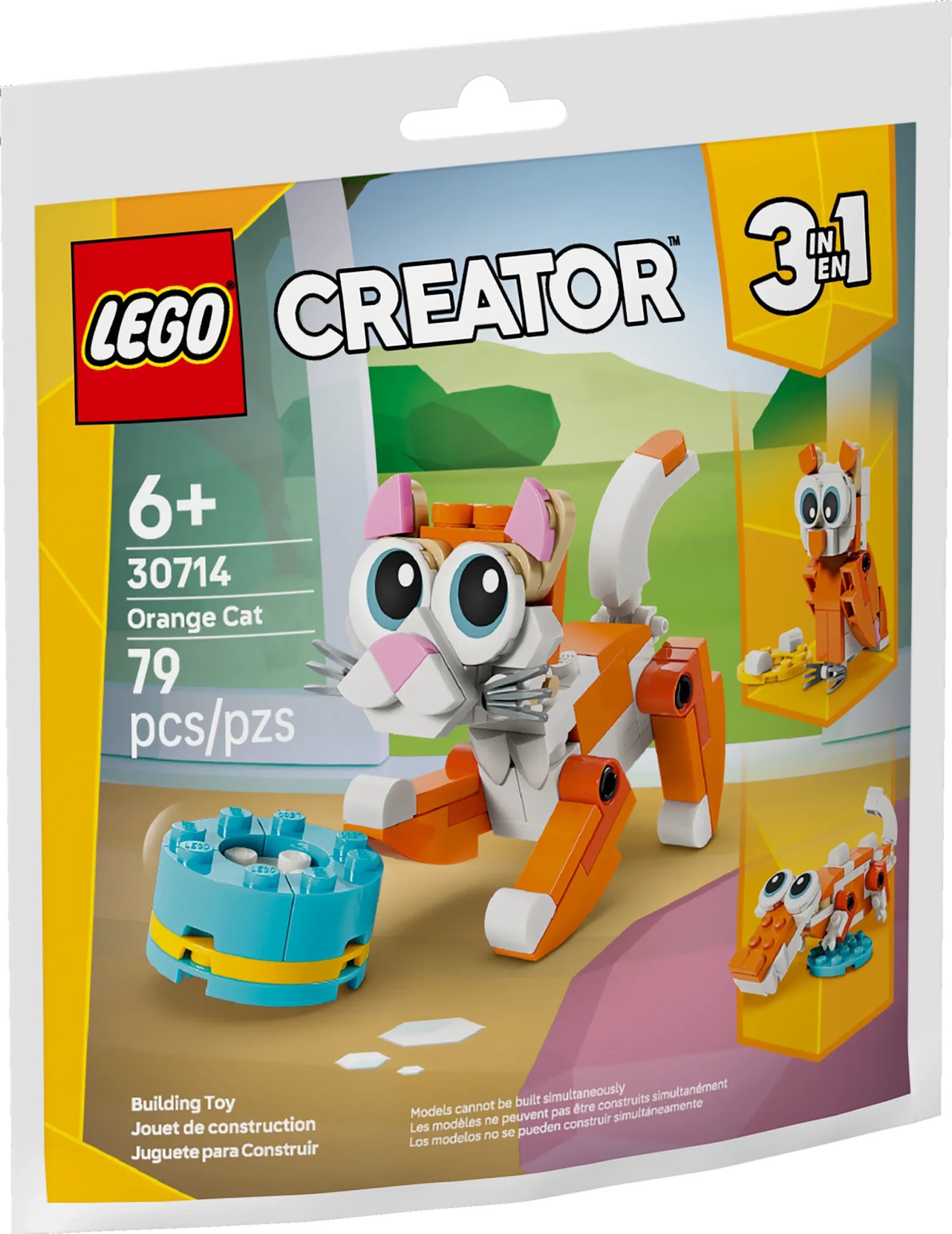 LEGO Recruitment Bags Orange Cat - Trading Card Market