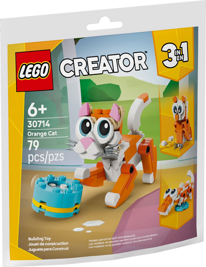 LEGO Recruitment Bags Orange Cat - Trading Card Market