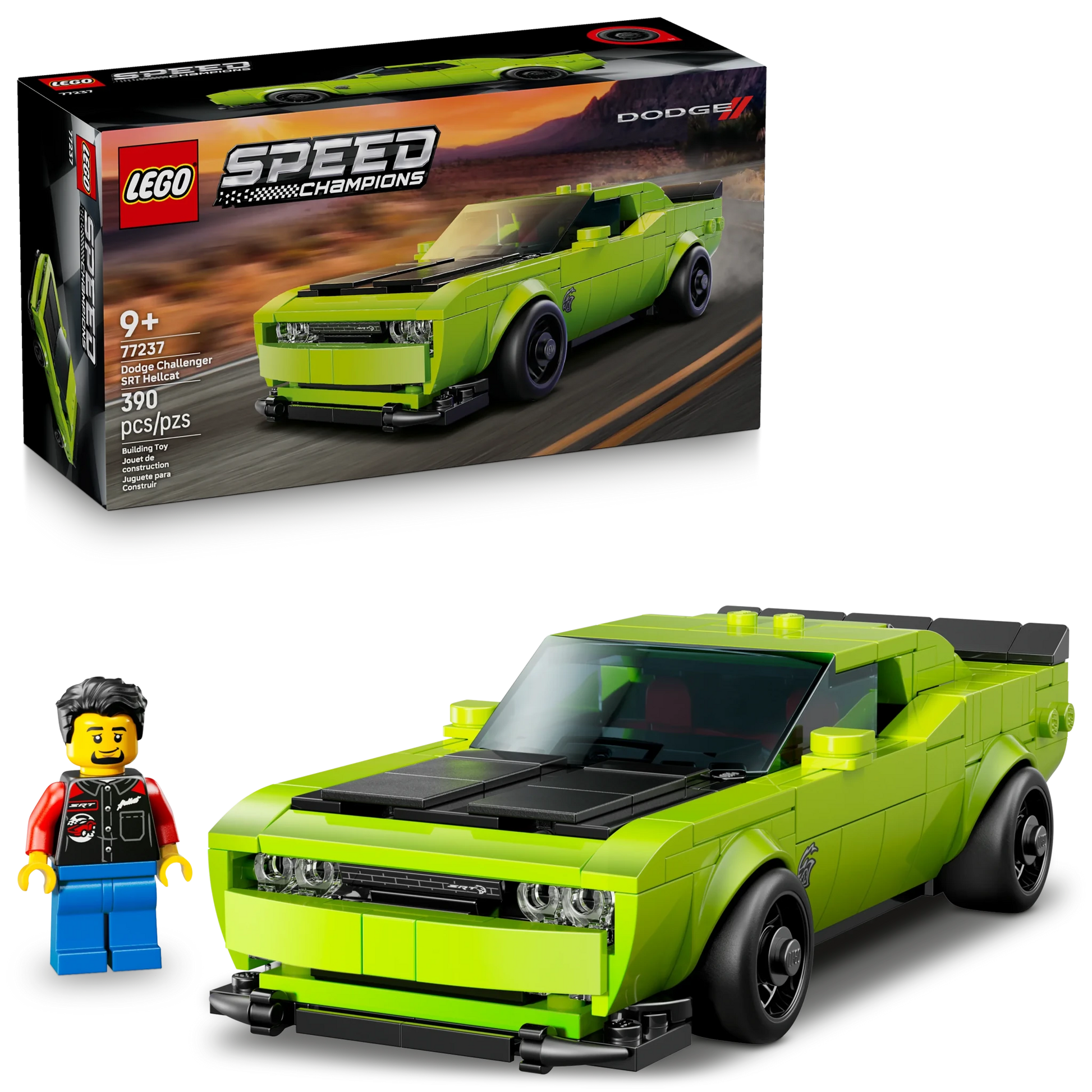 LEGO Speed Champions Dodge Challenger SRT Hellcat Sports Car - Trading Card Market