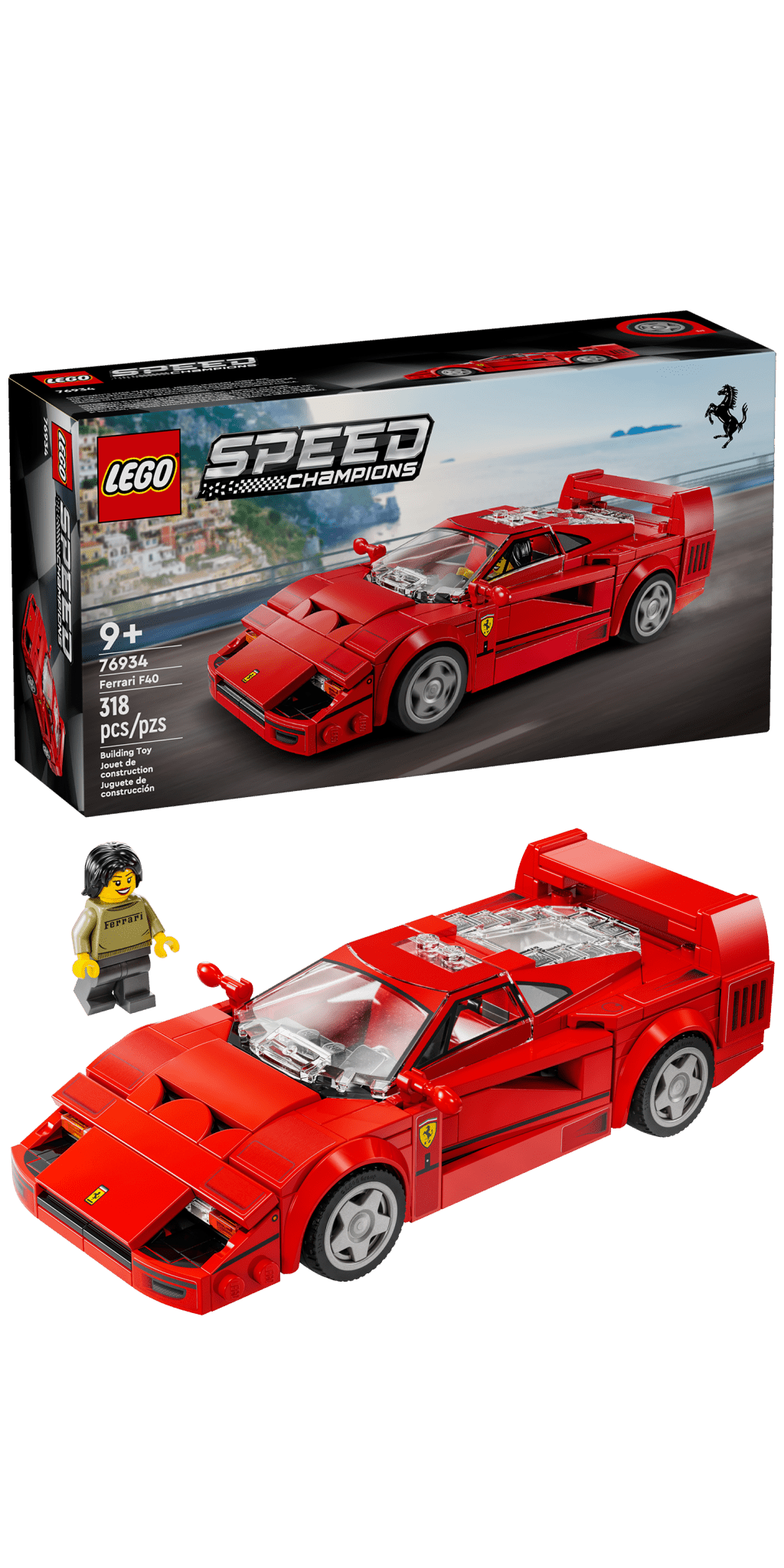 LEGO Speed Champions Ferrari F40 Supercar - Trading Card Market
