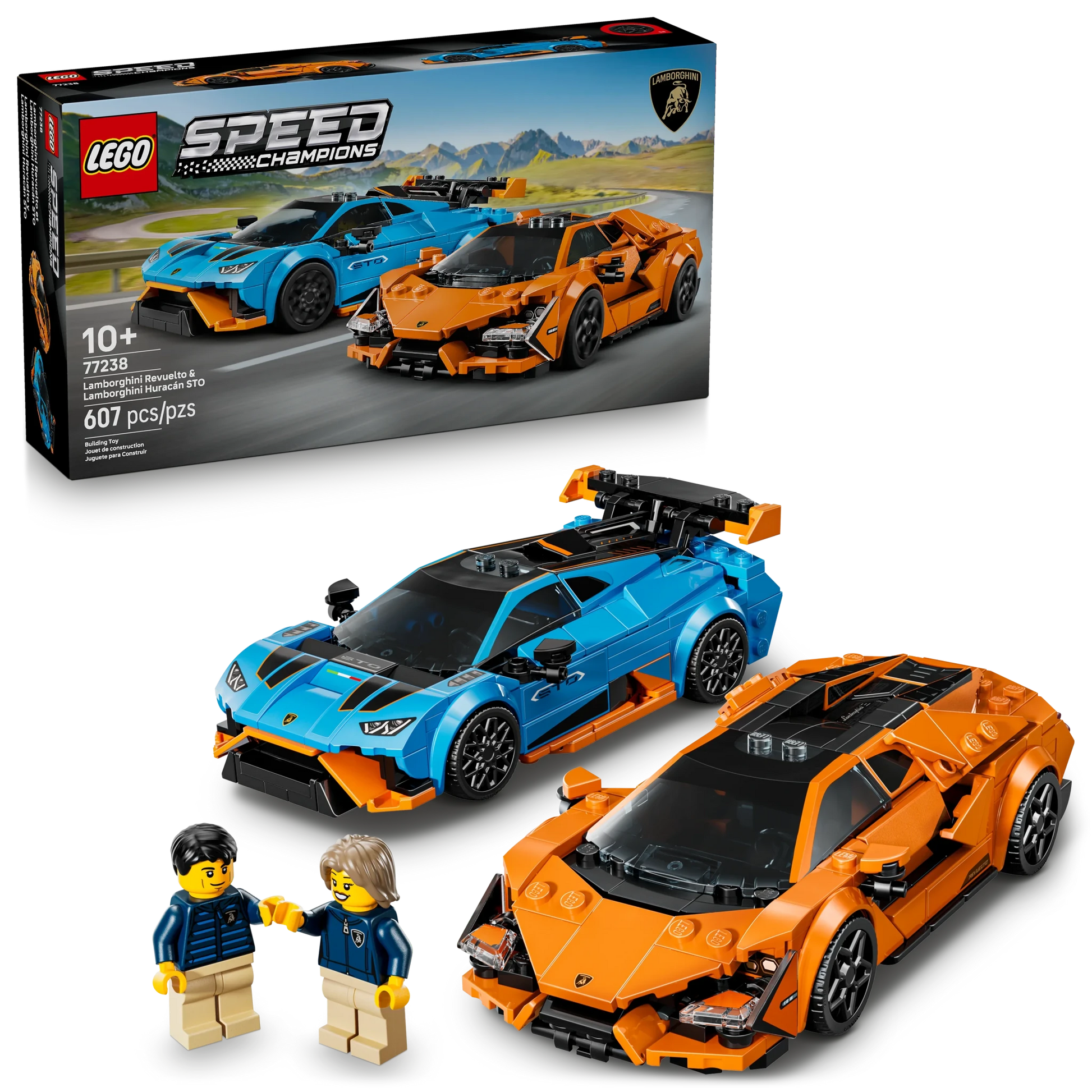 LEGO Speed Champions Lamborghini Revuelto & Huracán STO - Trading Card Market