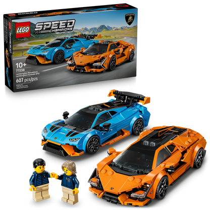 LEGO Speed Champions Lamborghini Revuelto & Huracán STO - Trading Card Market