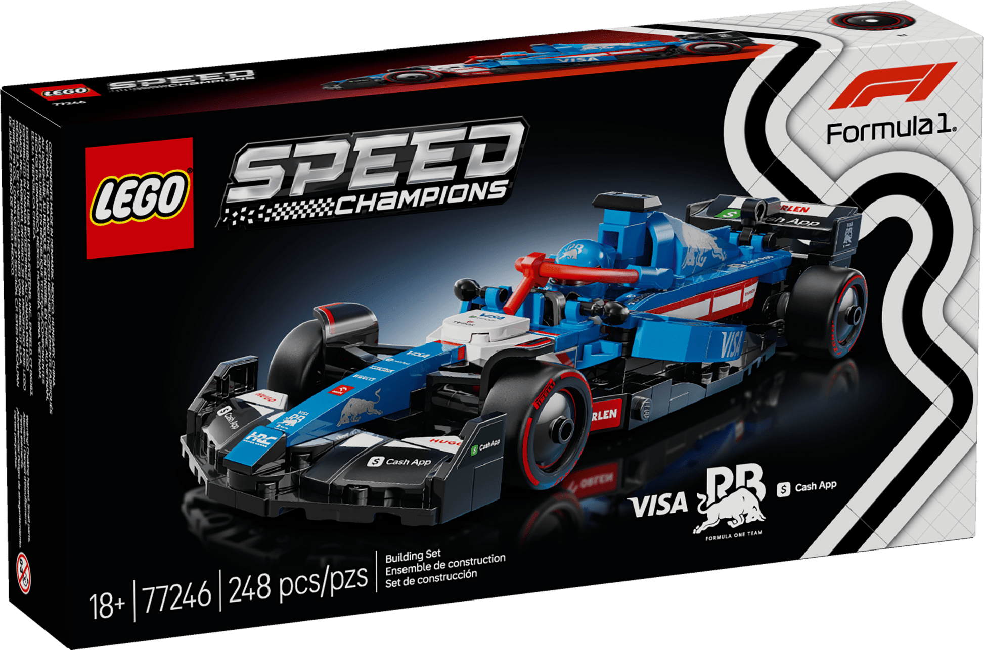 LEGO Speed Champions Visa Cash App RB VCARB 01 F1 Race Car - Trading Card Market