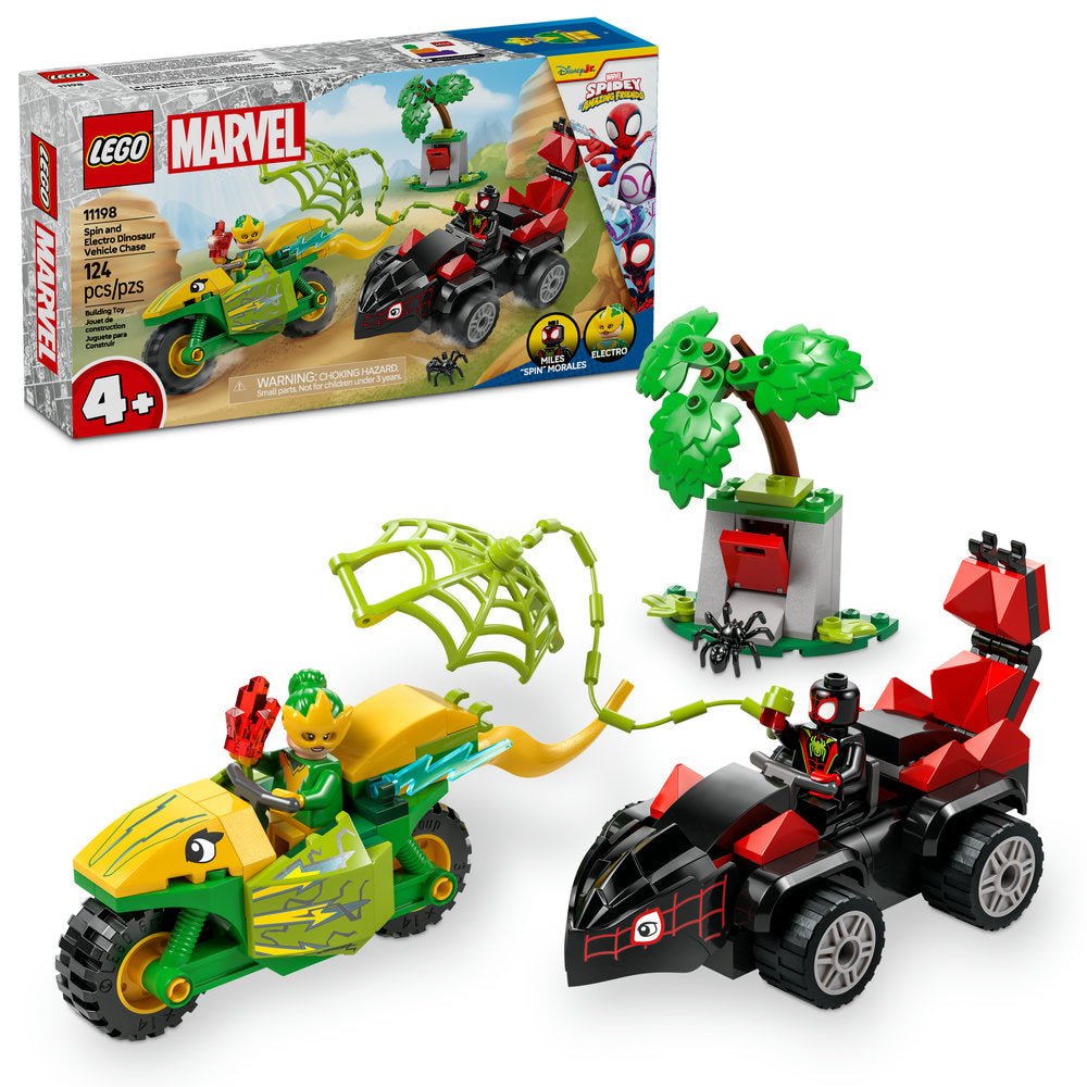 LEGO Spidey Spin and Electro Dinosaur Vehicle Chase - Trading Card Market