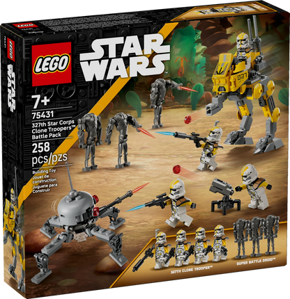 LEGO Star Wars 327th Star Corps Clone Troopers Battle Pack - Trading Card Market