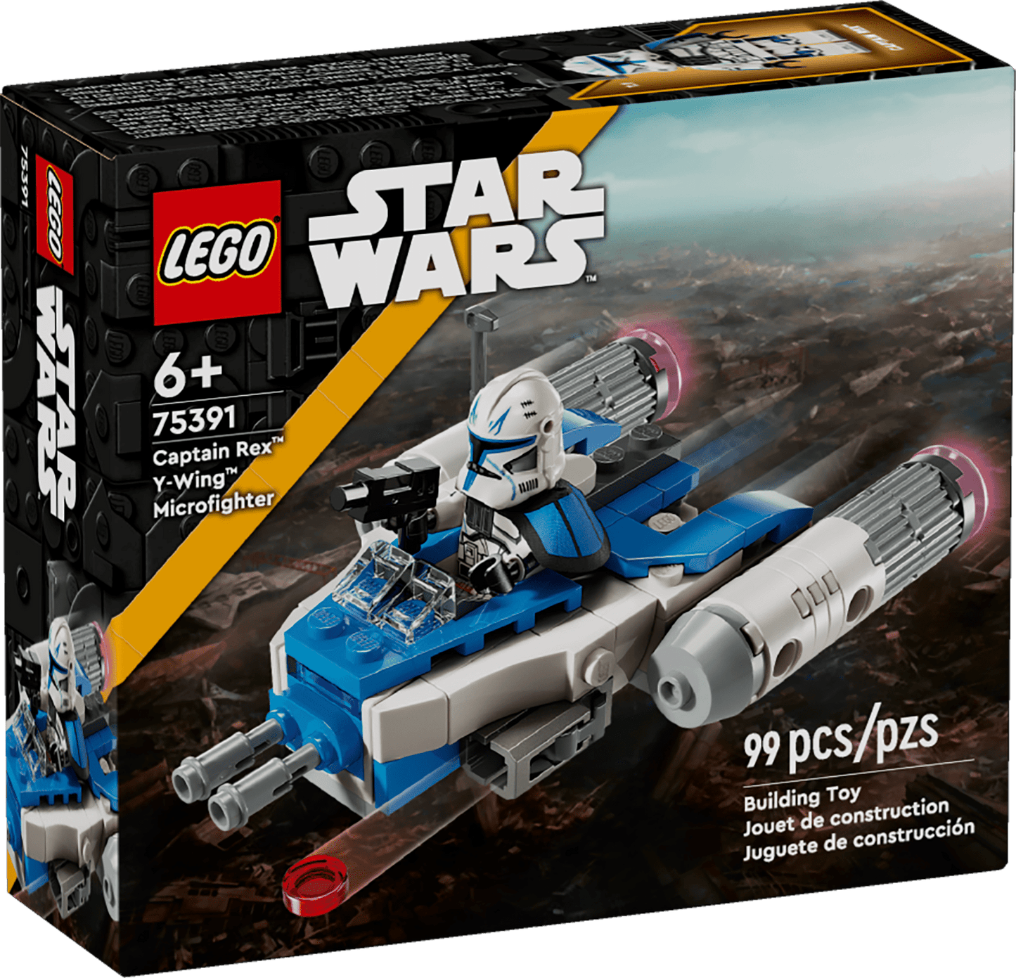 LEGO Star Wars Captain Rex Y - Wing Microfighter - Trading Card Market