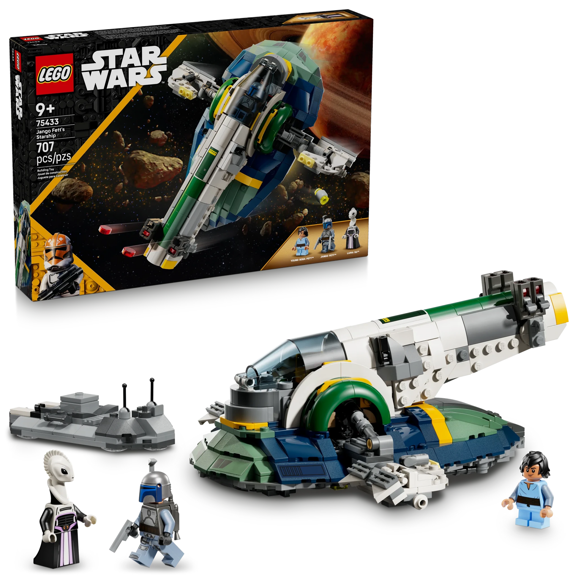 LEGO Star Wars Star Wars Jango Fett's Starship - Trading Card Market