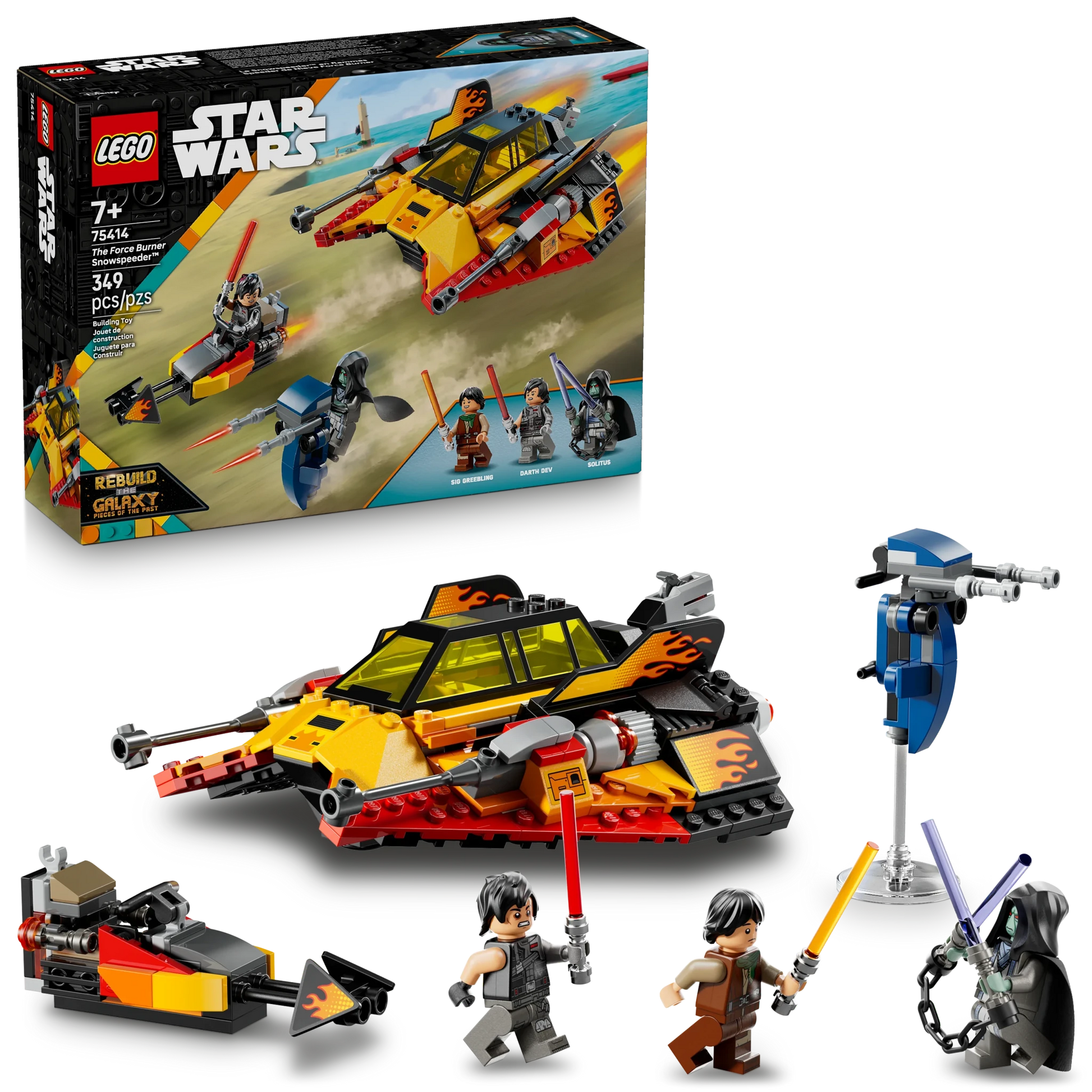 LEGO Star Wars Star Wars The Force Burner Snowspeeder - Trading Card Market
