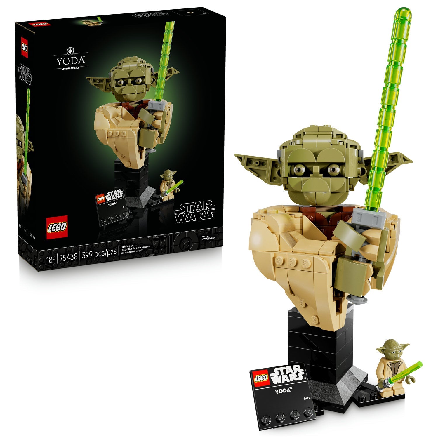 LEGO Star Wars Yoda Bust - Trading Card Market